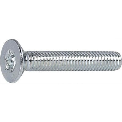 SCH Šroub zápustná hlava ISO14581 na TORX , 8.8 ocel pozink Varianta: Šroub zápustná hlava ISO14581 M4x30 TX 20, 8.8 ocel pozink – Zbozi.Blesk.cz