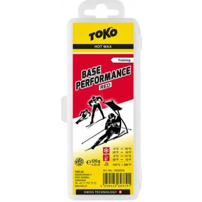 Toko Base Performance Hot Wax Red -2°C až -11°C 120 g – Zboží Mobilmania