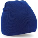 Beechfield čepice Pull On Beanie modrá – Zboží Mobilmania