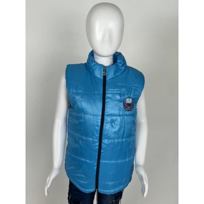 Chlapecká vesta Modrá – Zboží Dáma