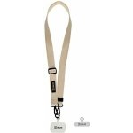 Popruh OBAL:ME NeckTag Ribbon na Telefon Ivory 143785 – Sleviste.cz