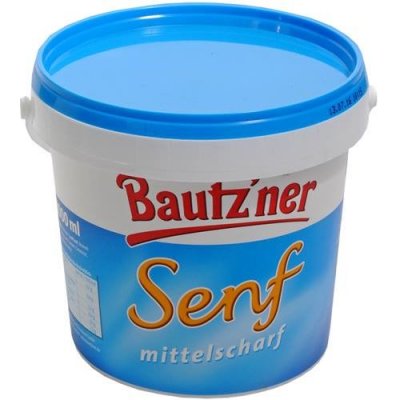 Bautz'ner hořčice středně pálivá 1 kg – Zboží Mobilmania