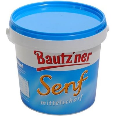 Bautz'ner hořčice středně pálivá 1 kg