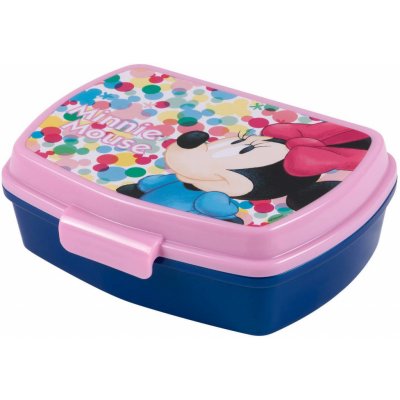 Star Box krabička na svačinu Minnie Mouse Disney 16 x 12 x 5 cm – Zboží Mobilmania