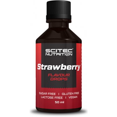 Scitec Nutrition Flavour Drops 50 ml strawberry
