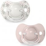 Suavinex dudlík SX Pro fyziologický Walk 2 ks růžová – Zboží Mobilmania