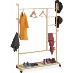 NoBi BUBY Pojízdný věšák bambus – Zboží Mobilmania