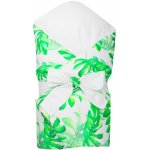 Enie Baby Péřová zavinovačka SATINE tropical leaves – Zboží Mobilmania
