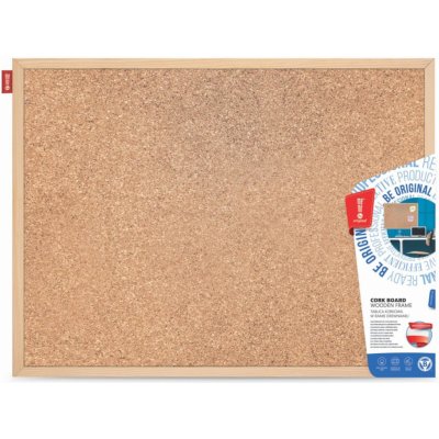 Memobe Korková nástěnka 80 x 60 cm – Zbozi.Blesk.cz