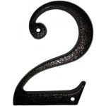 číslo domovní 2, zinkové slévané 455002 – HobbyKompas.cz