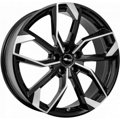 RC-Design RC34 6,5x16 4x108 ET38 black polished – Hledejceny.cz