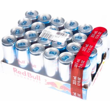 Red Bull energetický nápoj bez cukru 355 ml