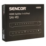 Sencor SAV-410 HDMI SPLITTER 1-8 v1.4 – Hledejceny.cz