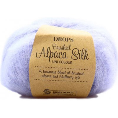 Drops Brushed Alpaca Silk UNI 17 světlá levandulová