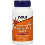Now Foods Now Vitamin D31000 IU3 60 softgel kapslí – Hledejceny.cz