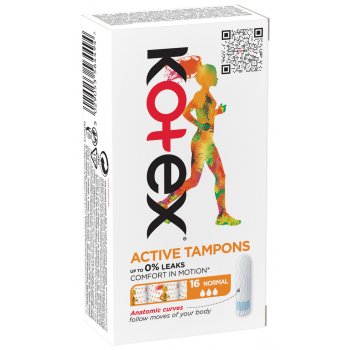 Kotex Active Normal tampony 16 ks