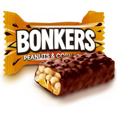 Aimfoods Tyčinky s kukuřičnými křupinkami a arašídy v kakaové polevě 1 kg – Zboží Dáma