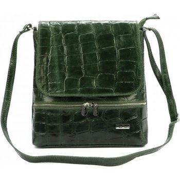 MiaMore kožená kabelka 01-023 COCO zelená