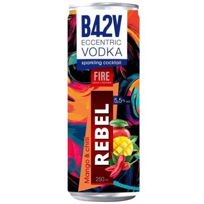 Palírna U Zeleného stromu Starorežná Prostějov Vodka Fire mango 5,5% 0,25 l (plech) – Zboží Dáma