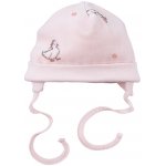 Eevi Dětská velurová čepice LITTLE DUCKS růžová – Zboží Dáma
