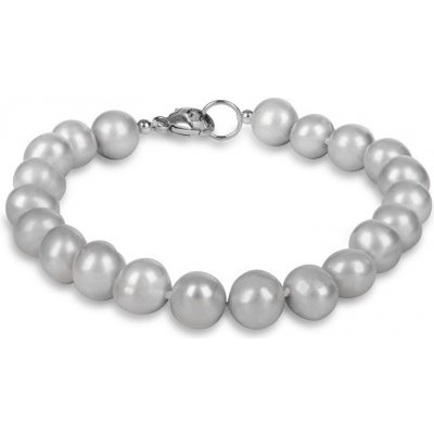 JwL Luxury pearls z pravých šedých perel JL0359