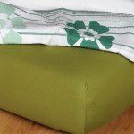 Dadka jersey prostěradlo olivové 90x200x18 – Sleviste.cz