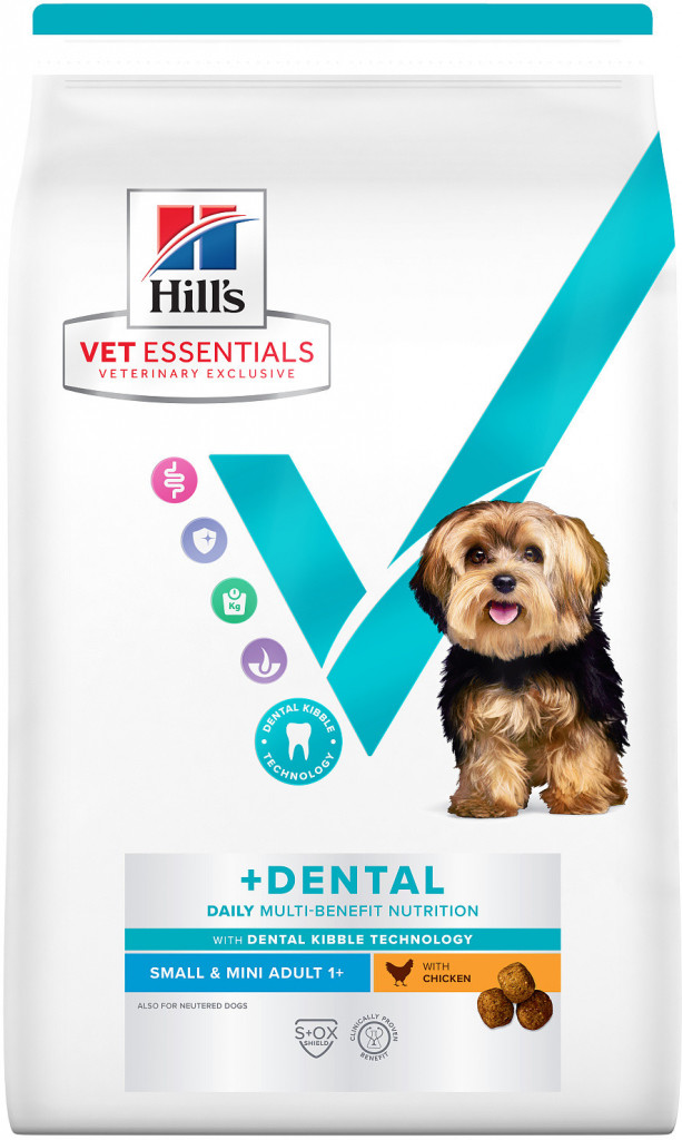 Hill’s Vet Essentials Adult Dental Small & Mini Breed Chicken 0,7 kg