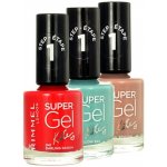 Rimmel London Super Gel By Kate Lak na nehty barevný gelový lak 021 New Romantic 12 ml – Zboží Mobilmania