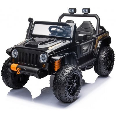 Mamido Elektrické autíčko Jeep 4Speed 4x200W černá