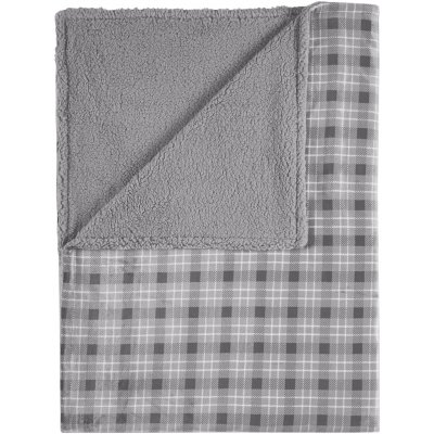 Livarno Hebká deka kostka/šedá 150x200 – Sleviste.cz