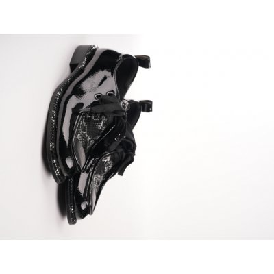 EPICA dámské mokasíny s hadinou stříbrnou černé – Sleviste.cz