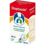 STOPTUSSIN POR 0,8MG/ML+20MG/ML SIR 1X180ML – Zboží Dáma
