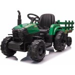 Mamido Mamido Dětský elektrický traktor s vlečkou Forest 24V 2x200W zelený – Zboží Dáma
