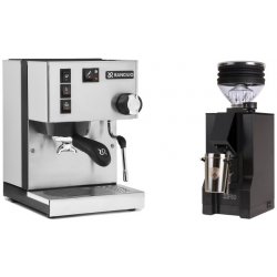 Set Rancilio Silvia BC + Eureka Mignon Zero