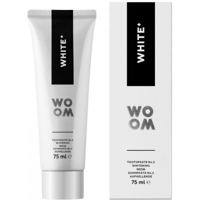 Woom White+ bělící osvěžující dech 75 ml – Hledejceny.cz