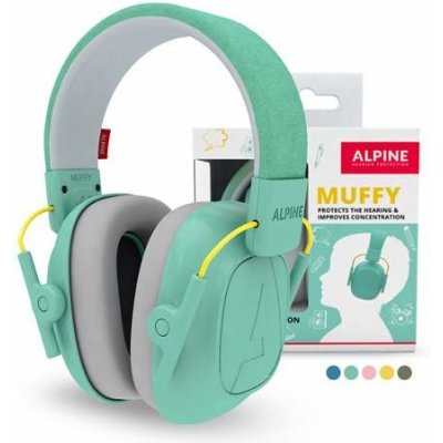 Alpine Muffy Mint dětská ochranná sluchátka -25dB – Zboží Mobilmania