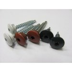 Coleman Klempířský (farmářský) vrut - 4,8x35 EPDM UFO barvený (25 ks) - RAL 8017 Hnědá CIDEK48035DBM1 – Hledejceny.cz