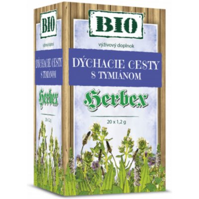 Herbex Bio Dýchací cesty s tymiánem 20 x 1.2 g – Zboží Mobilmania