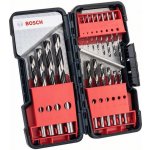 BOSCH 18dílná sada spirálových vrtáků HSS PointTeQ ToughBox 2608577350 – Zboží Mobilmania