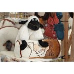 Wooline Plyšový polštářovečka Shaun světlá 49 x 32 – Zboží Dáma