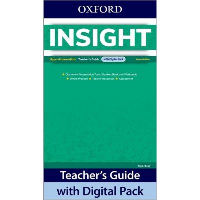 Insight Second Edition Upper Intermediate Teacher´s Guide with Digital pack – Zboží Mobilmania