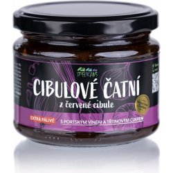 Pelikans Cibulové čatní z červené cibule extra pálivé 250 g