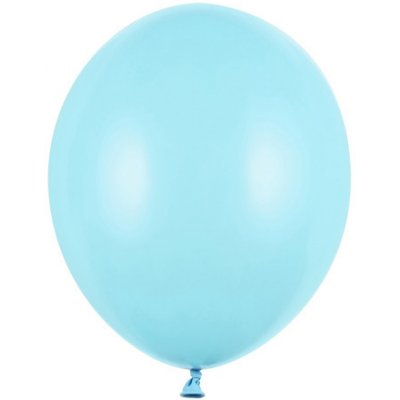 PartyDeco Balónek jemně tyrkysově modrý pastelový 27 cm světle modré nafukovací pastelové balónky na svatbu party oslavy