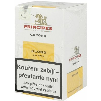 Principes Corona Doutníky Principes Blond, 25 ks – Zboží Mobilmania