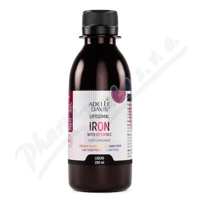 Adelle Davis Liposomal Iron+vit.C 200 ml – Hledejceny.cz