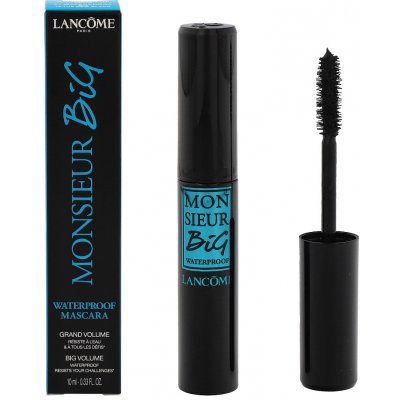Lancôme Voděodolná objemová řasenka Monsieur Big Waterproof Mascara Black 10 ml – Zboží Mobilmania