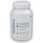 NutriWorks Strong Biotin 5500µg 120 kapslí – Hledejceny.cz