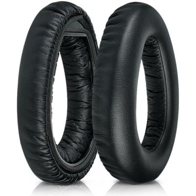 eses náušníky pro sluchátka Sennheiser PXC550 PXC480 a MB660 lesklé černé kožené – Zboží Živě