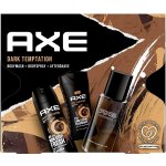 AXE Dark Temptation deodorant sprej 150 ml + sprchový gel 250 ml + voda po holení 100 ml – Sleviste.cz