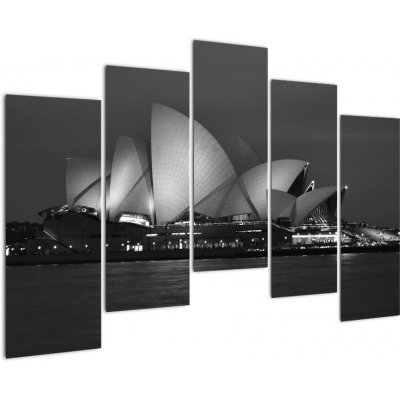 Obraz Opery v Sydney, pětidílný 125x90 cm